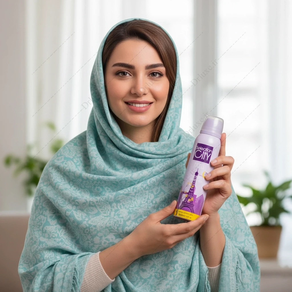 اسپری خوشبو کننده بدن زنانه پاریس سلکشن سیتی